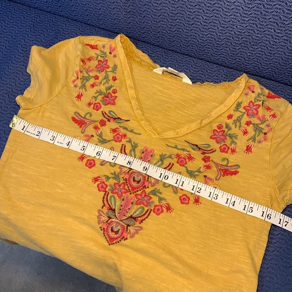 Lucky&Coco Vintage Bohemian Embroidered T-shirt - Picture 6 of 8